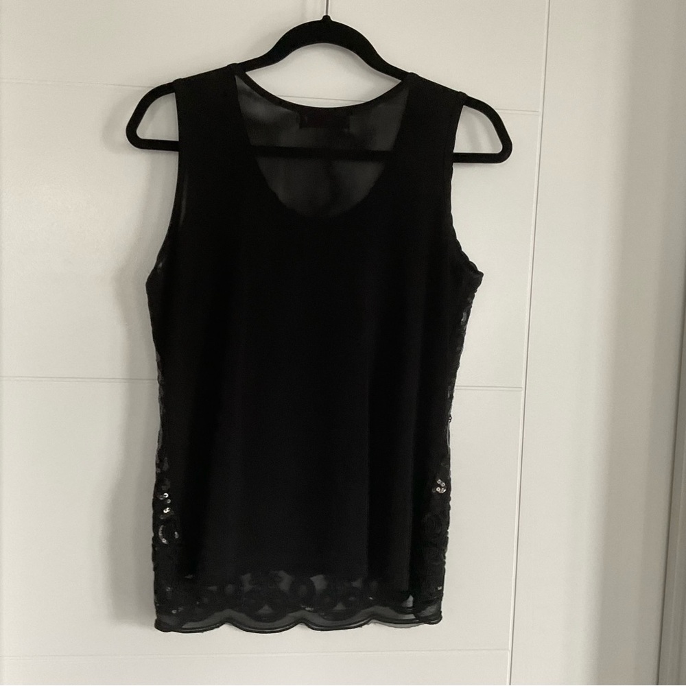 Sleek Black Camisole Top for Effortless Style